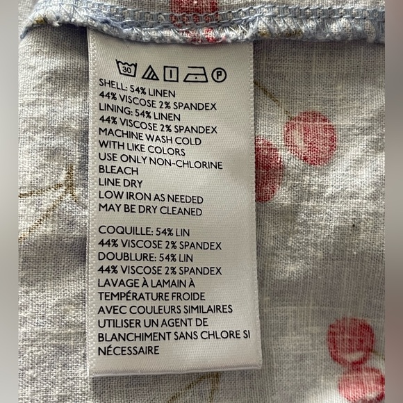 Urban Outfitters Colette Cherry Print Dress - Picture 4 of 4